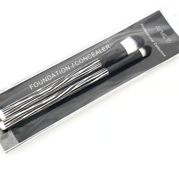 AYMIE B' Foundation Brush Concealer Brush Makeup Brushes Set - Picture 6 of 8